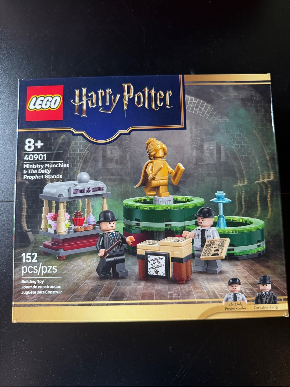 New Lego Harry Potter Ministry Munchies Daily Prophet Stands GWP Limited 40901